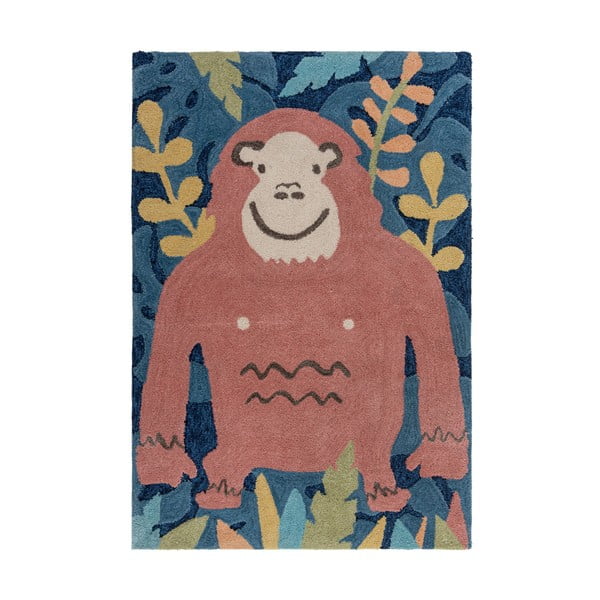 Детски килим , 80 x 120 cm Jungle Monkey - Flair Rugs