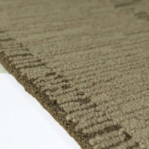 Зелен ръчно изработен вълнен килим 160x230 cm Harris Modula Wool – Flair Rugs-image-3