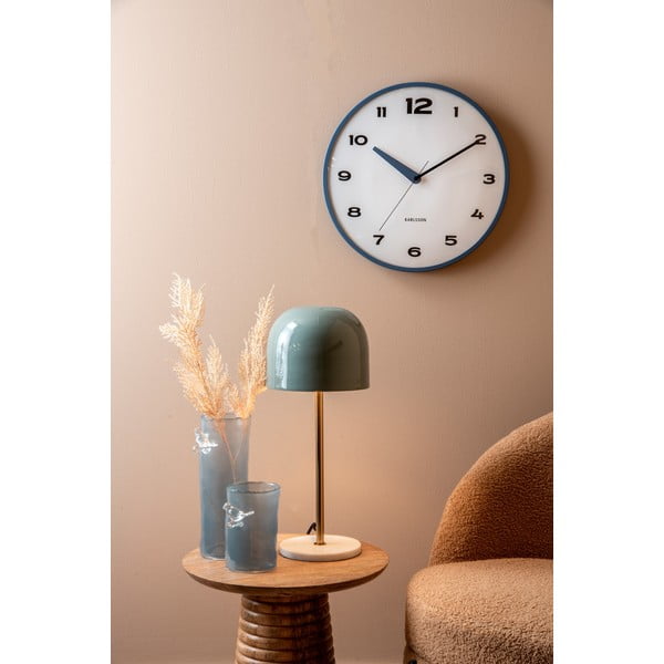 Синя стъклена ваза (височина 15 cm) Bird On Branch – PT LIVING-image-1