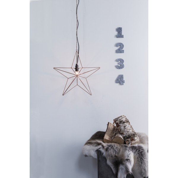 Měděná světelná dekorace Markslöjd Tjusa, ø 42 cm-image-3
