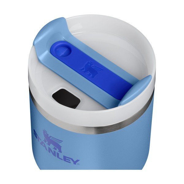Син термос със сламка от неръждаема стомана 600 ml Quencher H2.O FlowState™ Tumbler Blue Sky – Stanley-image-1