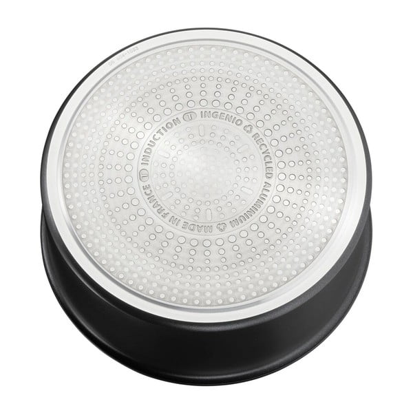 Алуминиеви гърнета в комплект 3 бр. с незалепващо покритие/с подвижна дръжка подходящи за индукционен котлон INGENO Eco Resist L3979202 – Tefal-image-4