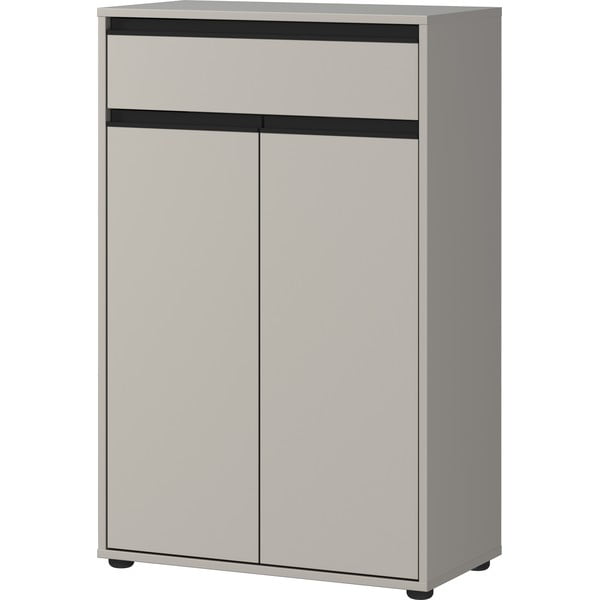 Сив висок шкаф за баня 63x98 cm Lemont – Germania-image-2