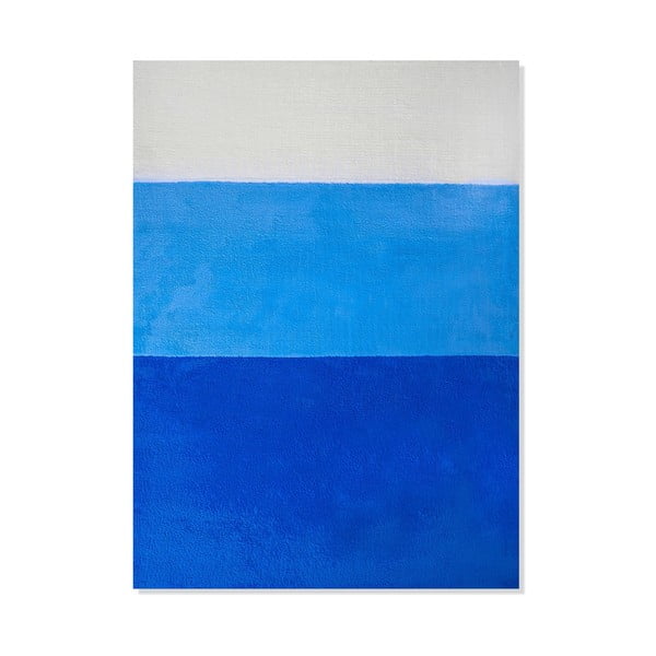 Dětský koberec Mavis Blue Stripes, 100x150 cm