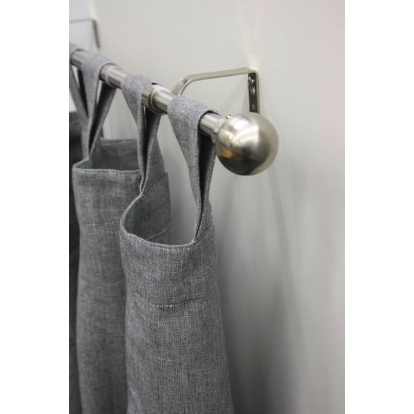 Метален разтегателен корниз 120 - 210 cm Koule - Gardinia-image-1