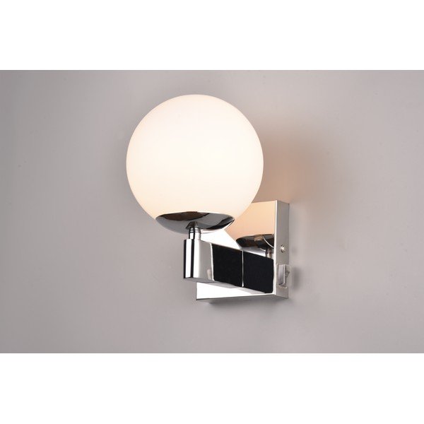 Стенна лампа в сребрист цвят ø 14 cm Kula – Trio-image-2