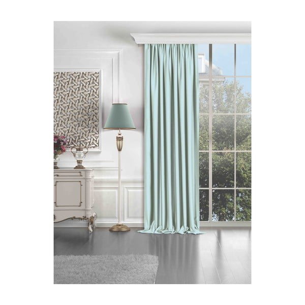 Зелена полузавеса 260x100 cm - Mila Home-image-3