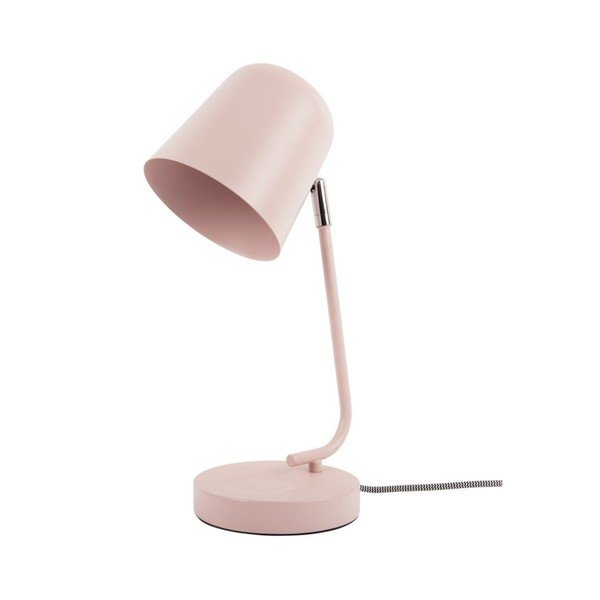 Розова настолна лампа (височина 38,5 cm) Encantar  – Leitmotiv