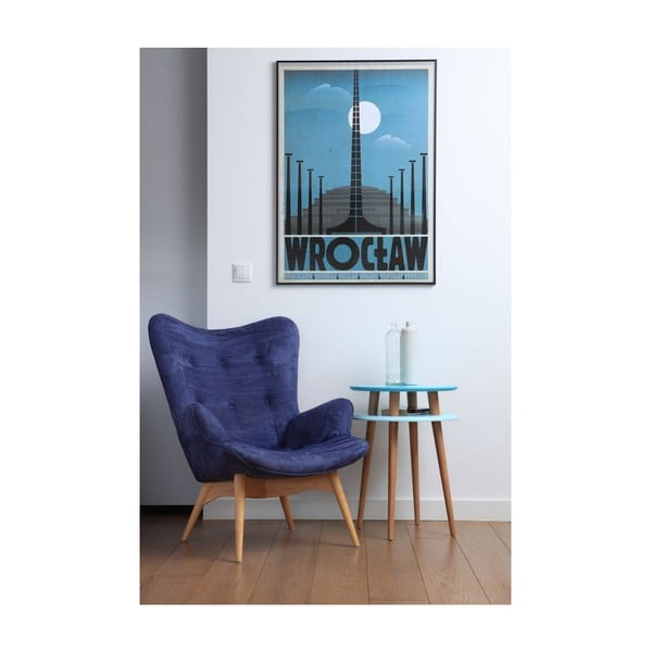 Светлосива маса за съхранение UFO, Ø 45 cm Ufo - Ragaba-image-3