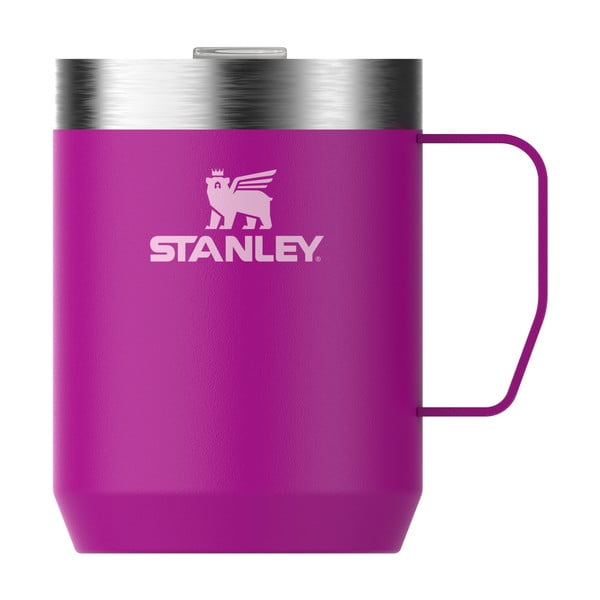 Розова термочаша от неръждаема стомана 230 ml Stay-Hot Camp Mug Violet Blossom – Stanley