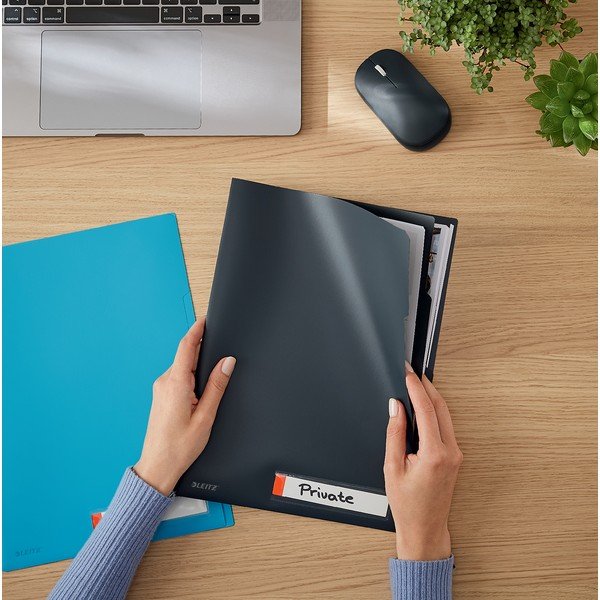 Офис папки за сортиране в сив цвят , A4 Cosy - Leitz-image-1