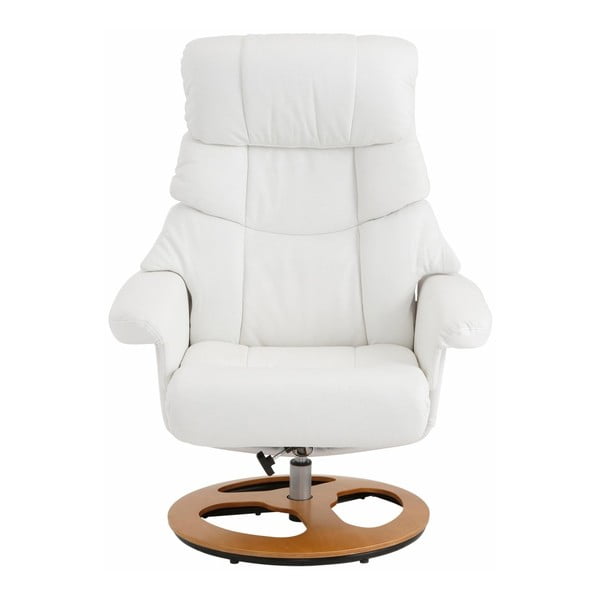 Set bílého křesla s podnožkou Støraa Tony-image-1