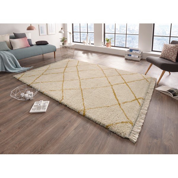 Бежов килим 80x150 cm Bertha - Hanse Home-image-1