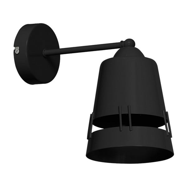 Черна стенна лампа Apollo - Unknown