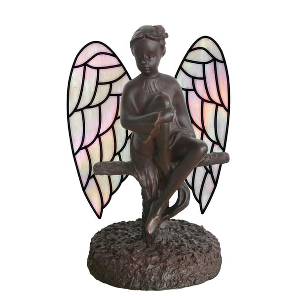 Tiffany stolní lampa Angel