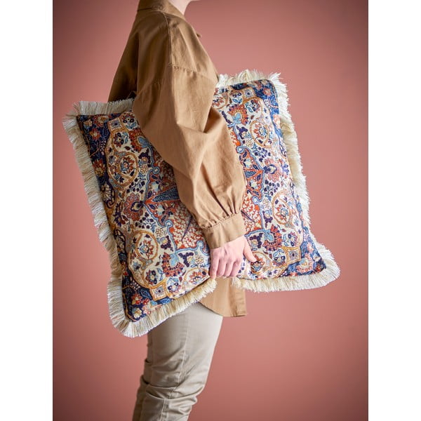 Декоративна възглавница със смес от памук 50x50 cm Asu – Bloomingville-image-1