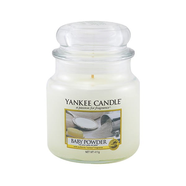 Ароматна свещ с време на горене 65 h Baby Powder - Yankee Candle