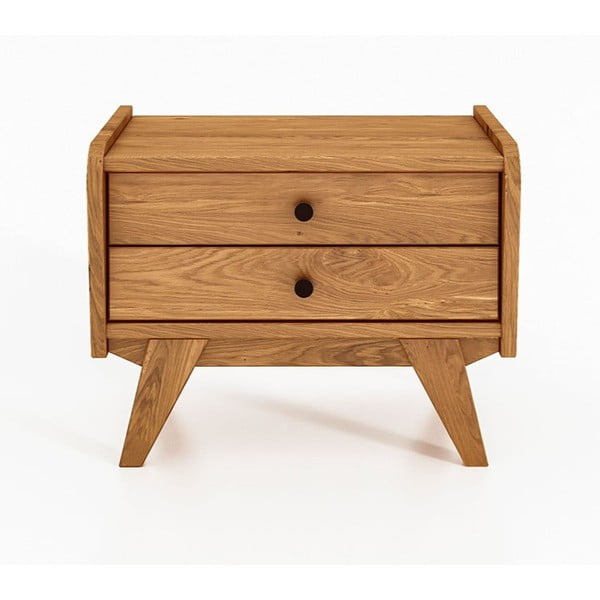 Нощно шкафче от дъбова дървесина Retro 1 - The Beds-image-2