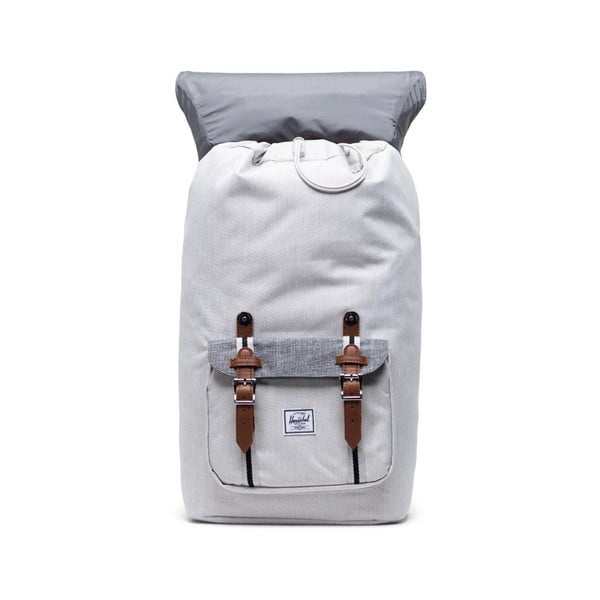 Světle šedý batoh Herschel Little America, 25 l-image-2