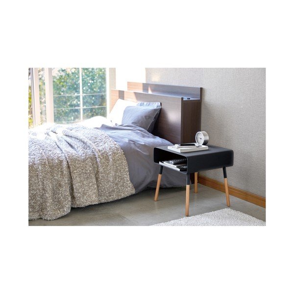 Черна масичка за кафе , височина 35 cm Plain - YAMAZAKI-image-3