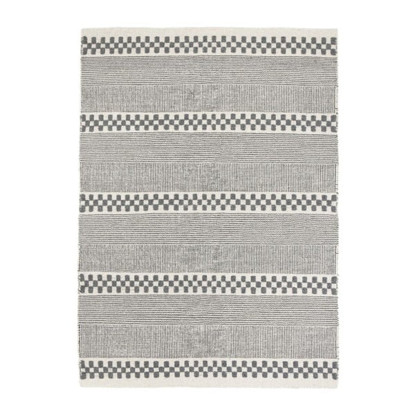 Vlněný koberec Selma Grey, 160x230 cm