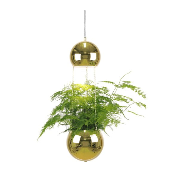 Висяща лампа в месинг Globen Lighting Mini Planter - Globen Lighting