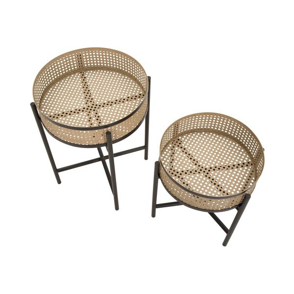 Кръгли странични масички в комплект 2 бр. ø 40 cm Fuji – Mauro Ferretti-image-3