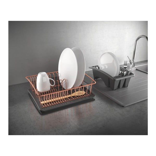 Тава за оттичане с меден цвят и шайба - Metaltex-image-3