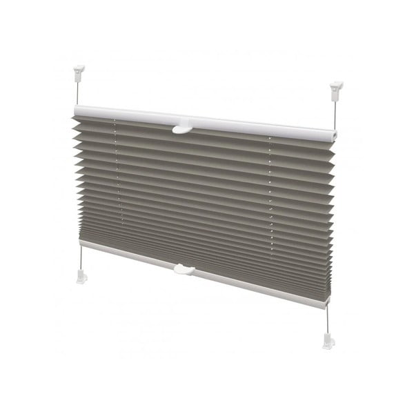 Антрацитна ролетна щора 80x150 cm Plisé Verona Termo – Gardinia-image-1