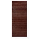 Тъмнокафяв бамбуков килим 75x175 cm - Casa Selección