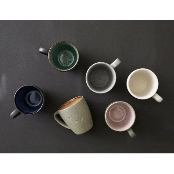 Черни/тъмносини керамични чаши в комплект 4 бр. 300 ml Gastro Black/Mix – Bitz-image-1