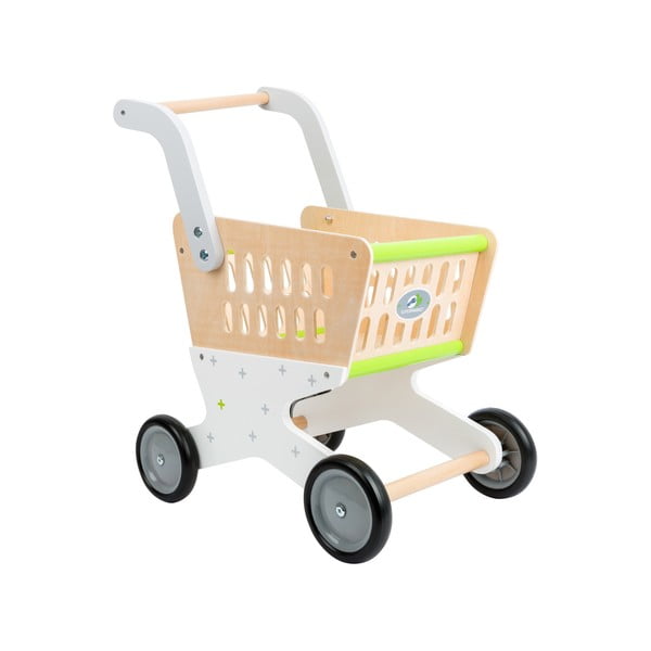 Детска дървена количка за пазаруване - Legler-image-3