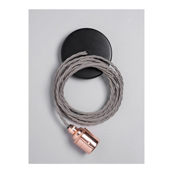 Závěsný kabel Copper Skirt Elephant Grey