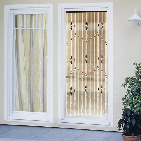Бамбуково перде за врата в естествен цвят 90x200 cm – Maximex-image-2