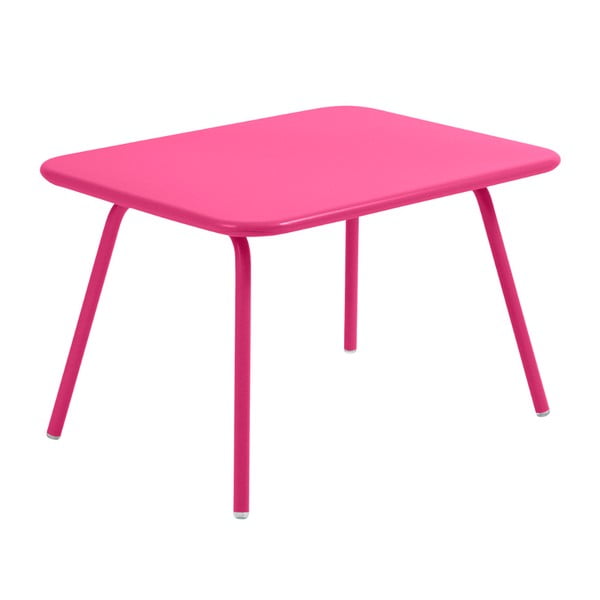 Růžový dětský stůl Fermob Luxembourg