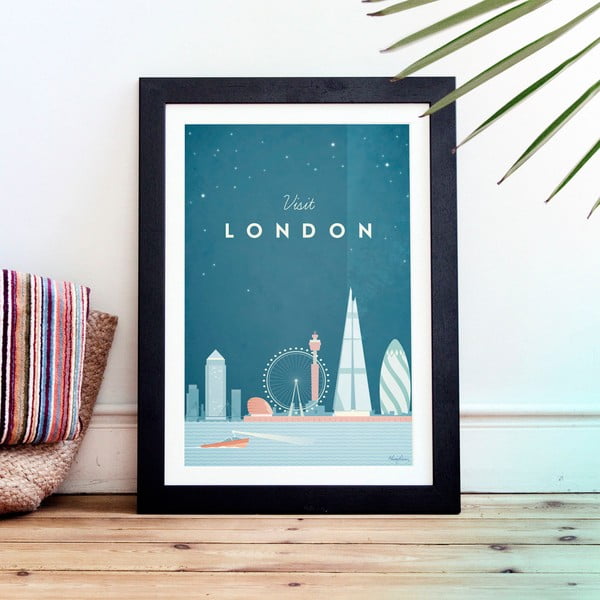 Плакат , 30 x 40 cm London - Travelposter-image-1