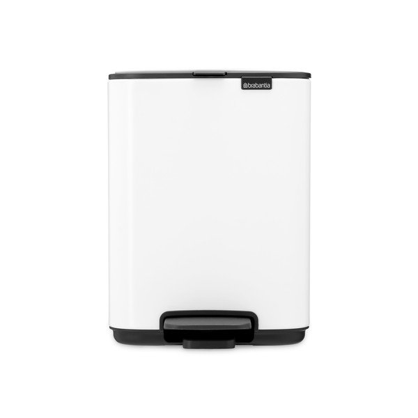 Бяло стоманено кошче за боклук с педал 4 l Bo – Brabantia