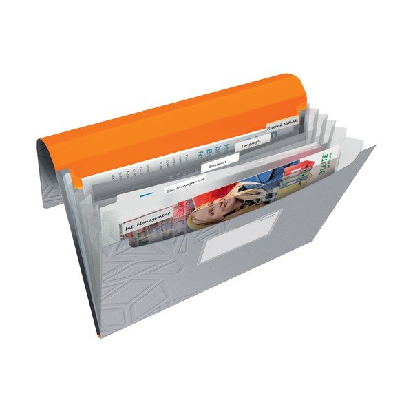 Сиво куфарче с отделения - Leitz-image-1