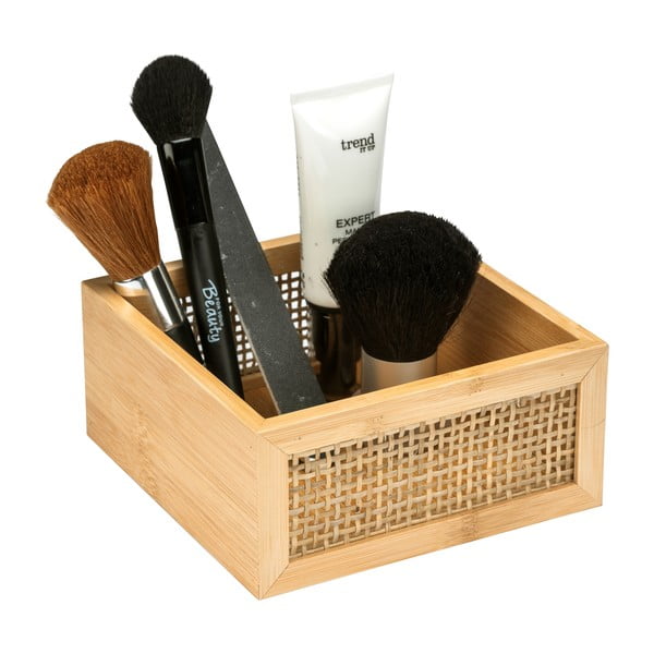 Бамбуков органайзер за баня Allegre, 15 x 7 cm - Wenko-image-2