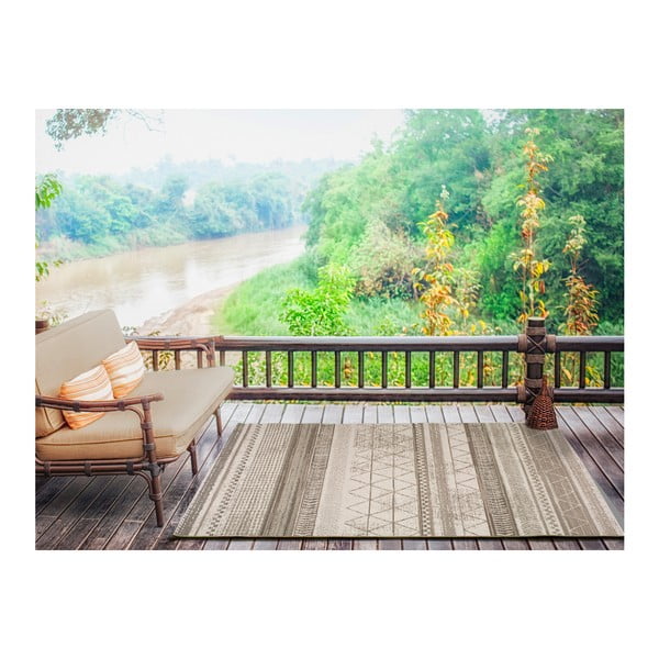 Сиво-бежов килим за открито Grey Puzzo, 160 x 230 cm Libra - Universal-image-2