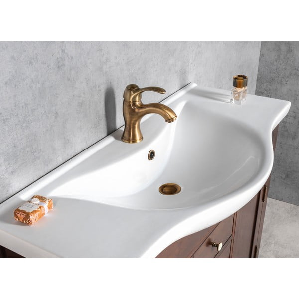 Стояща батерия за мивка в бронзов цвят Kirké – Sapho-image-2