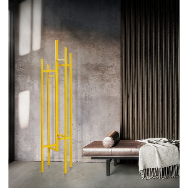 Горчичножълт шкаф за дрехи Eigen - Woodman-image-4