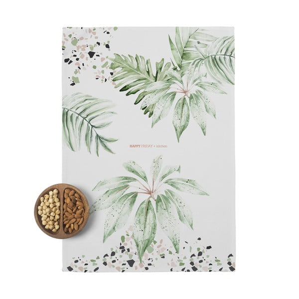 Комплект от 2 памучни кухненски кърпи , 70 x 50 cm Delicate - Happy Friday Basic-image-3