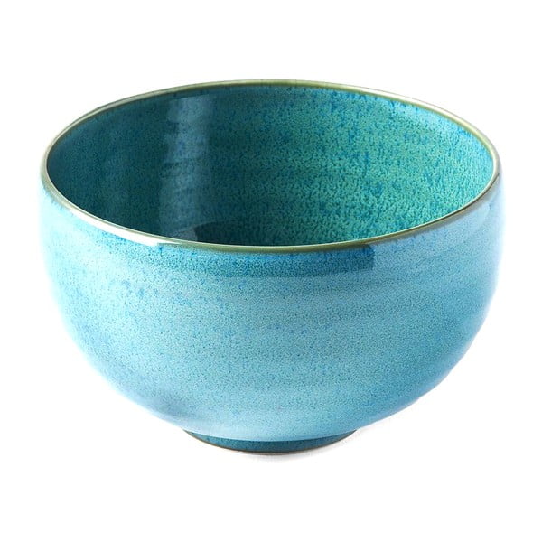 Керамична купа в тюркоазено синьо, ø 13 cm Peacock - MIJ