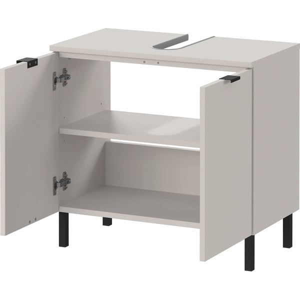 Кремав шкаф за мивка 60x56 cm Arcena – Germania-image-3