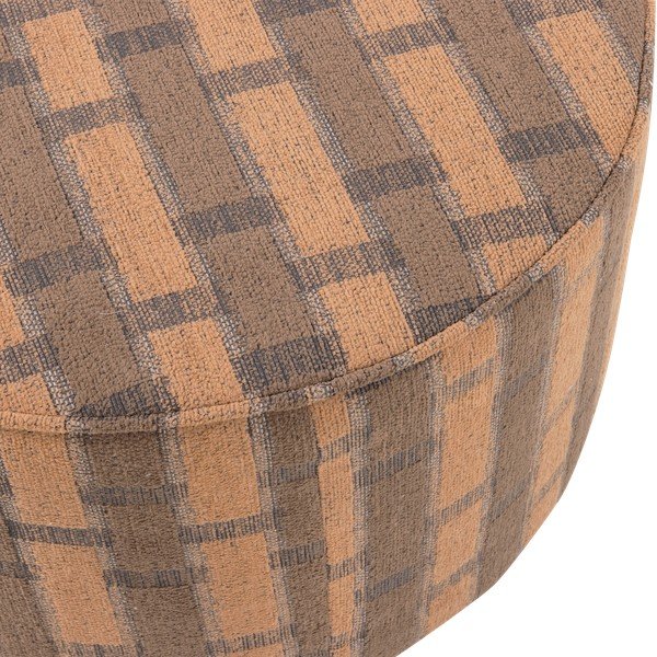 Розова/кафява шенилова табуретка Sarli – WOOOD-image-2