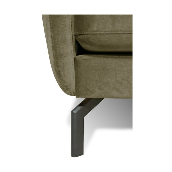 Ъглов диван от зелено кадифе (ляв ъгъл) Magic - Scandic-image-4