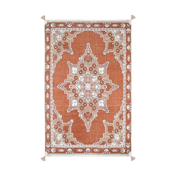 Оранжев детски килим 100x150 cm Lalitha – Nattiot