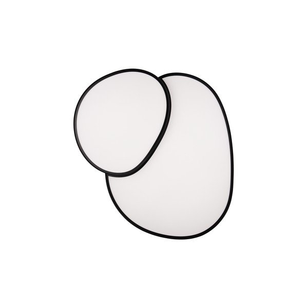 Черна LED светлина за таван 63,5x77 cm Rise - Trio-image-2