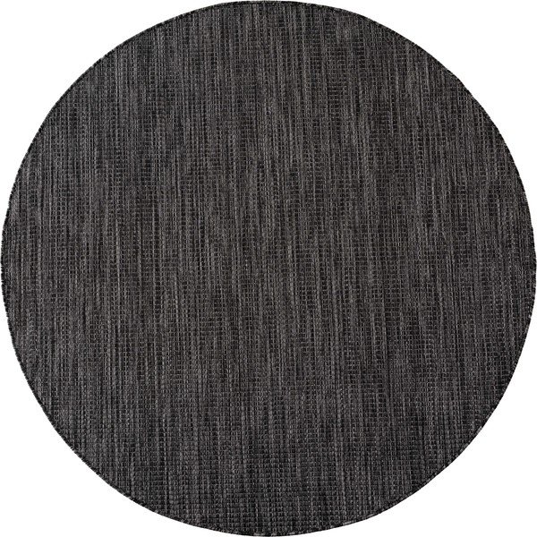 Черен кръгъл килим за открито и закрито ø 160 cm Mira 1450 – Ayyildiz Carpets